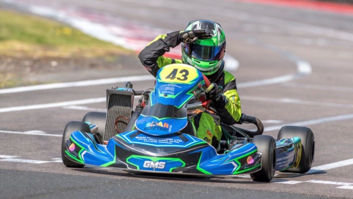 Creative Motion Proudly Sponsors Rising Karting Star Dexter Collins